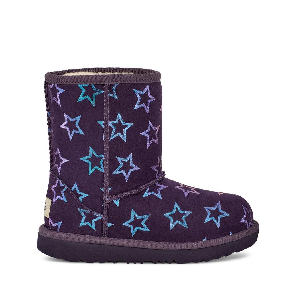 Kids' UGG Classic II Iridescent Stars