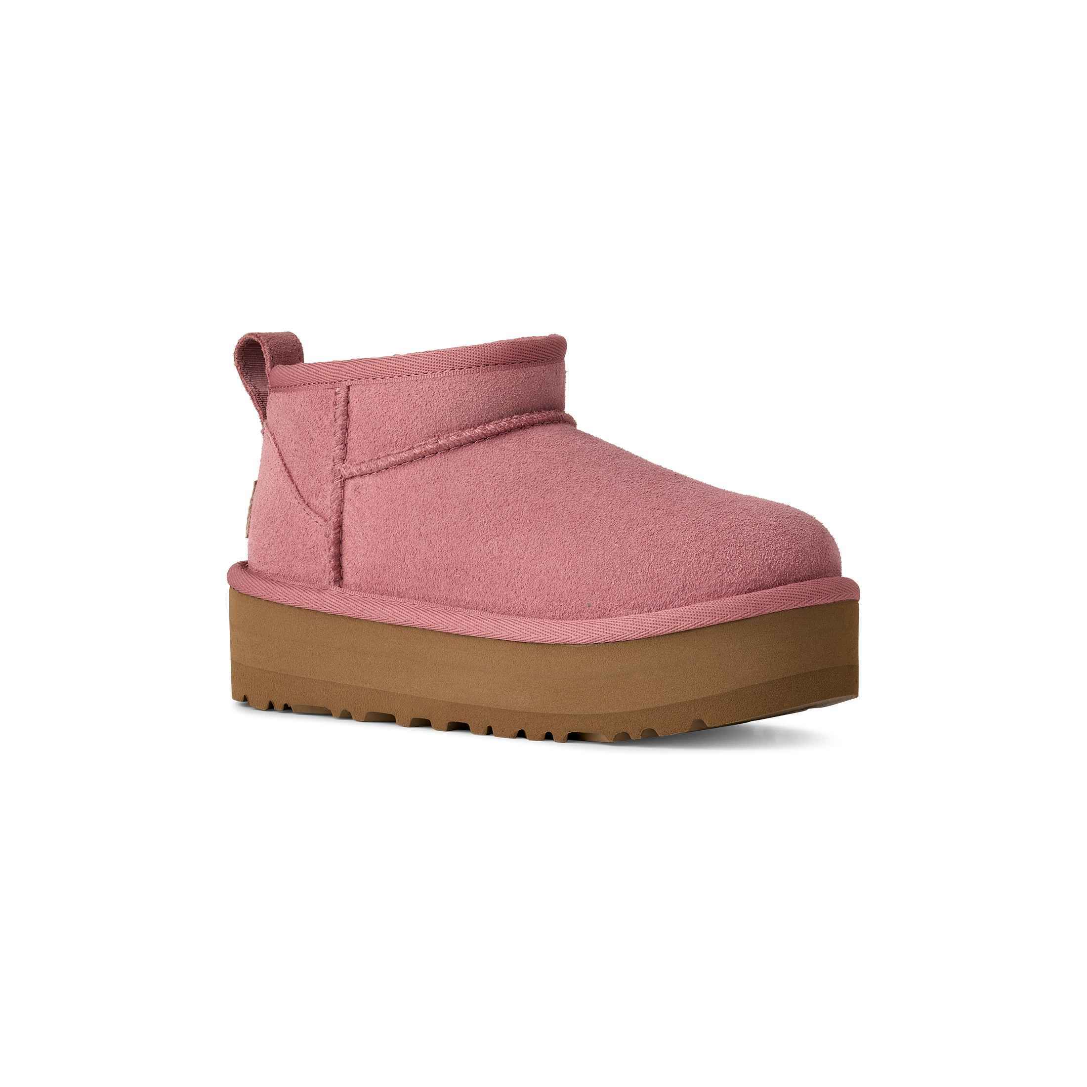 【新品未使用】UGG CLASSIC ULTRA MINI　サイズ６ 　ピンク UGG Classic Ultra Mini Chestnut (W) Women's Sizes 6-10 1116109-PNK