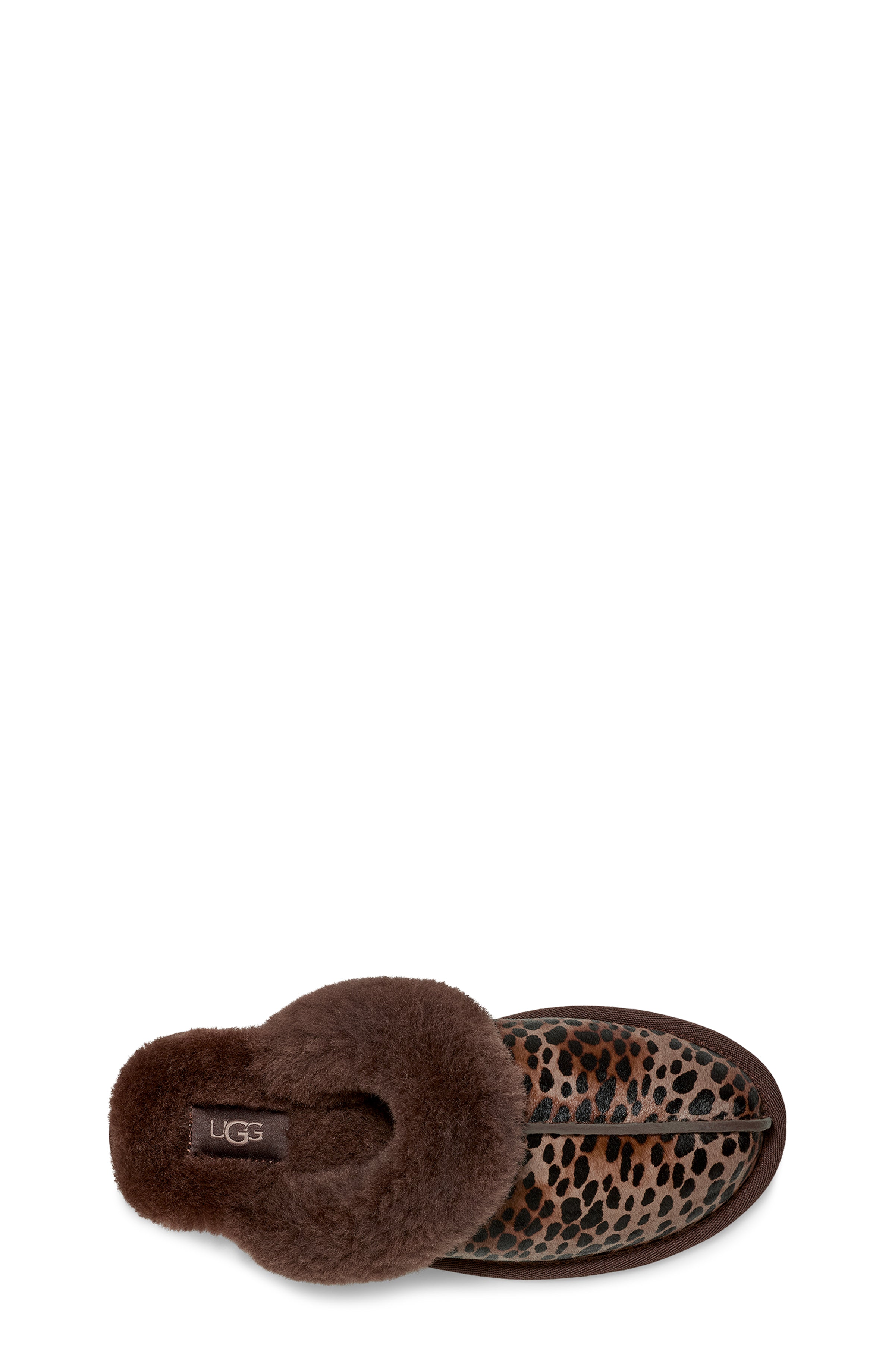 UGG SCUFFETTE Caspian★スカフェット スリッパ/レオパード柄 UGG Scuffette Caspian Spotted Animal Print Calf Hair