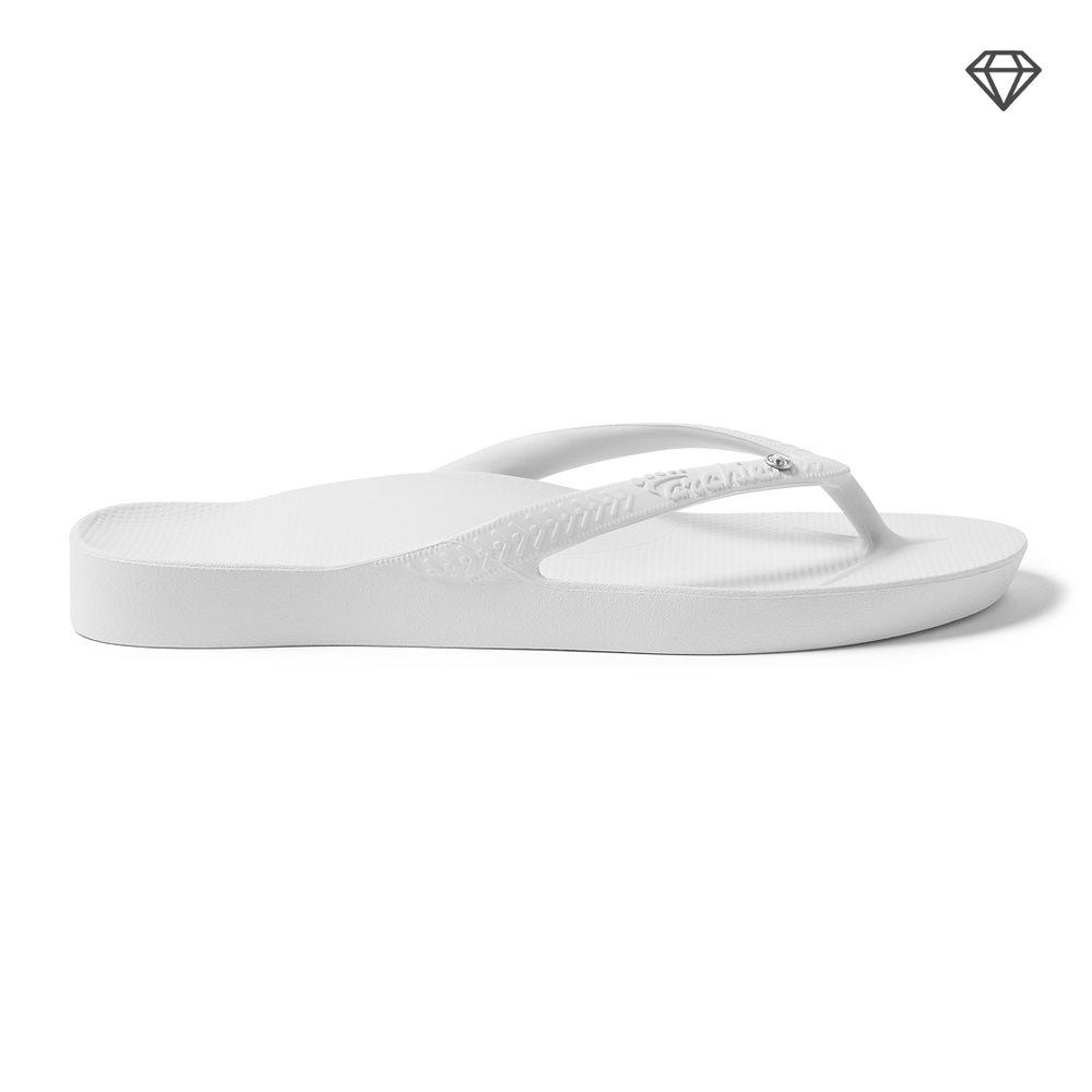 Archies Arch Support Crystal Flip Flops