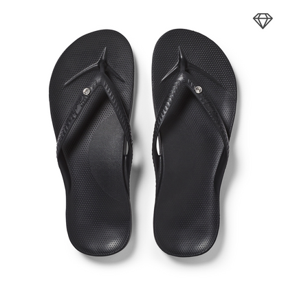 Archies Arch Support Crystal Flip Flops