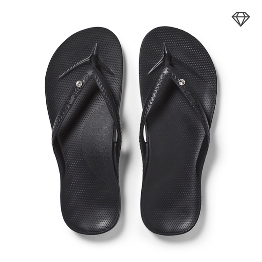 Archies Arch Support Crystal Flip Flops