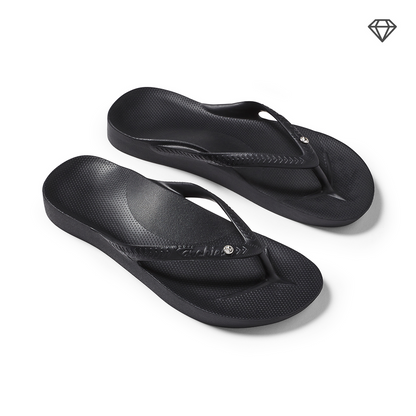 Archies Arch Support Crystal Flip Flops