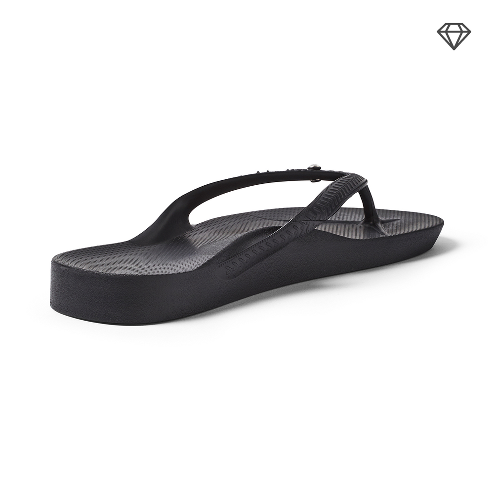 Archies Arch Support Crystal Flip Flops